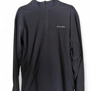 Columbia Black Long-Sleeve Quarter-Zip